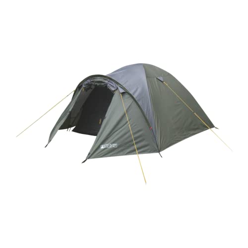 ACAMP 4 Personen Kuppelzelt Igluzelt für Camping Festivals oder Trekking kompakt und leicht (dunkelgrün/grau)