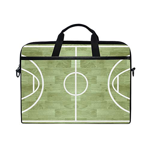 LUNLUMO Basketballplatz 38,1 cm (15 Zoll) Laptop- und Tablet-Tasche, strapazierfähige Tablet-Hülle für Business/Uni/Damen/Herren