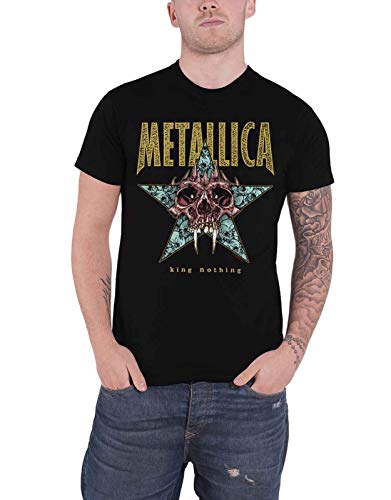 Metallica T Shirt King Nothing Band Logo Nue offiziell Herren Schwarz XXL