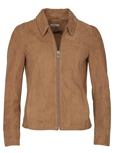 MAZE Damen Lederjacke 42021163 Camel M