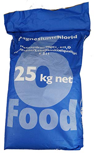 25kg Magnesiumchlorid Lebensmittelqualität E511