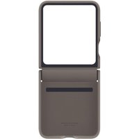 Samsung EF-VF731 - Schutzhülle hintere Abdeckung für Mobiltelefon - Ökoleder - etoupe - für Galaxy Z Flip5 (EF-VF731PAEGWW)