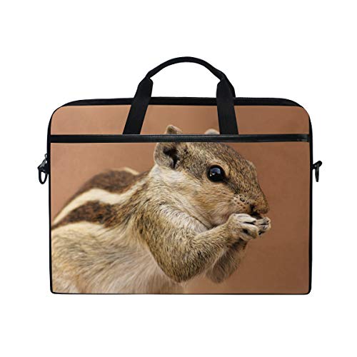 LUNLUMO Brown Squirrel Eat Laptop- und Tablettasche, strapazierfähig, für Business/Uni/Damen/Herren