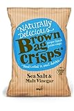 Brown Bag Crisps Meersalz und Essig 40 g (20 Stück)