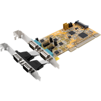EXSYS 4S Seriell RS-232/422/485 PCI Karte, POS einstellbar (FTDI Chip-Set) (EX-42034)