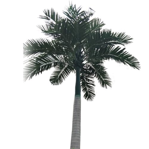 YuanSpring Dekorativer Kunstbaum Großer künstlicher künstlicher Kokosnussbaum, Landschaftsbaum, künstlicher Baum für den Außenbereich, Tropische Palme, Weihnachtsdekoration(10m)