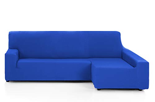 Martina Home Tunez Schutzhülle Sofa für Chaise Longue, 32 x 17 x 42 cm Langer rechter Arm (Vorderansicht) BRAZO DERECHO (Visto de frente) 240 cm a 280 cm Königsblau (Azul ELÉCTRICO)