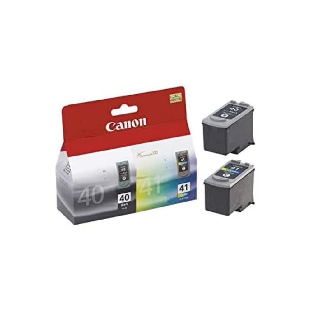 Canon PG 40+CL 41 original Tinten Multipack Schwarz und Mehrfarbig für Pixma Drucker MP170 MP180 MP190 MP220MP460 MP470 iP1200 iP1800 iP1900 iP2200 iP2500 iP2600