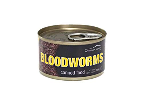 Artemia Konservierte Mückenlarven Canned Bloodworms 100 g Dose 15130 (5-TLG.Set)