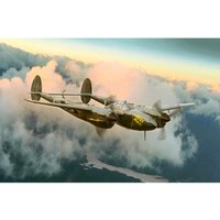 Italeri 1446S 1:72 US P-38J Lightning, Modellbau, Bausatz, Standmodellbau, Basteln, Hobby, Kleben, Plastikbausatz, detailgetreu