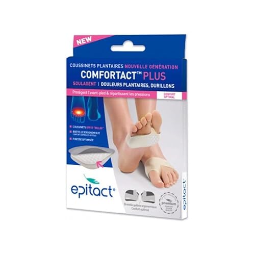 EPITACT Comfortact Plus Fußpolster, 1 Paar – Größe S