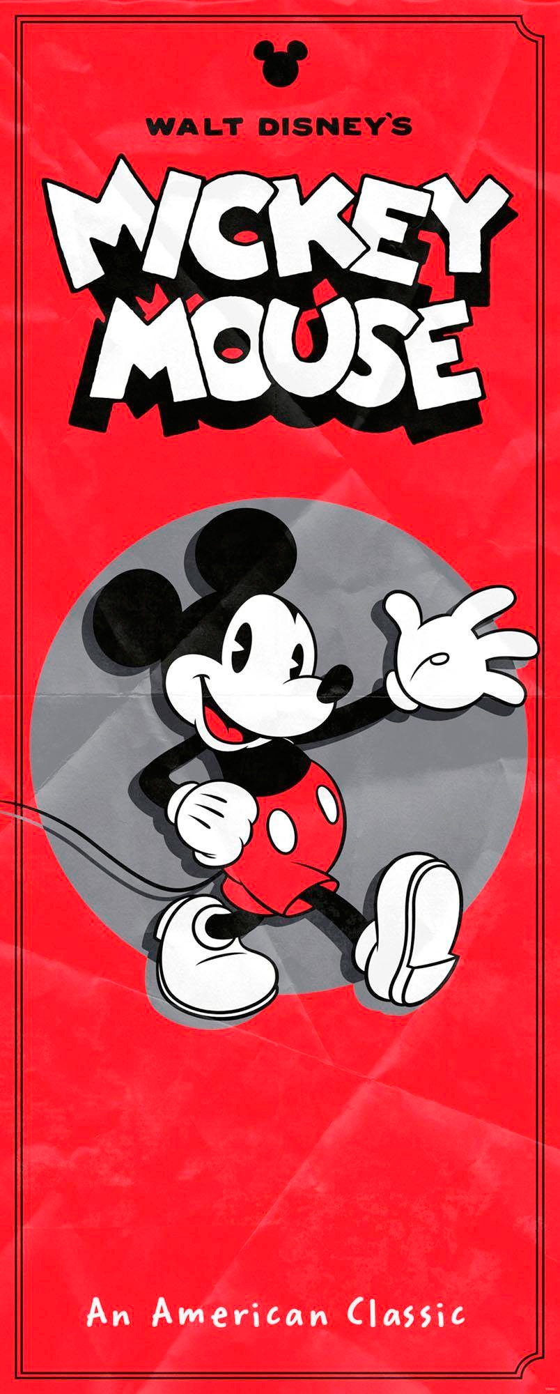 Komar Vliestapete "Mickey American Classic"