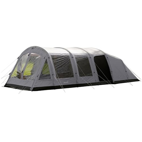 Skandika aufblasbares Zelt Timola 6 Air Sleeper Protect XL | Luftzelt für 6 Personen, Sleeper Technology, 4000 mm Wassersäule, 220 cm Stehhöhe, Canopy, Air Tent | Familienzelt, Outdoor, Camping