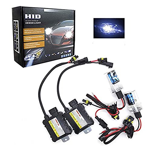 BOOMBOOST HID Xenon-Brenner kit H4 Xenon-Licht Ballasts Entladungslampe Schlank HID Lampen Scheinwerfer Nachrüstsatz Set Schnellstart Ersatzlampen 12V 55W 12000K