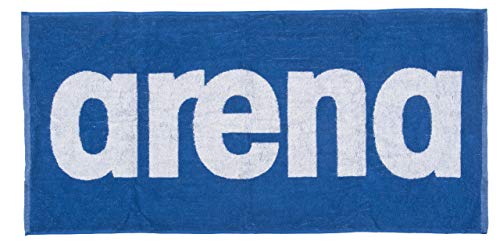 ARENA Unisex – Erwachsene Baumwoll Handtuch Gym Soft, royal-White, 100x50cm