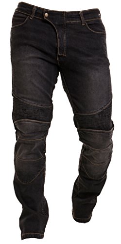 Juicy Trendz® Motorradhose Herren Motorradjeans Manner Denim Motorrad Hose Mit Protektoren