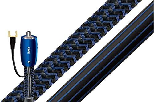 Husky RCA (2m) Kabel schwarz/blau