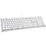 Ducky ONE 2 White Edition PBT Gaming, MX-Blue, White L