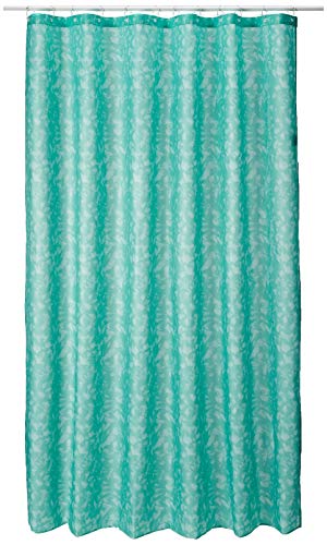Spirella Vorhang Textil fein Mint 180 x 200 1233960, Weiß, Estandar