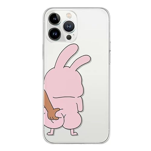 Gyios handyhülle iPhone 11 Lustige Tierische Schweinehasenpaare Telefonhülle Für Phone 15 13 11 12 Pro Max Plus Niedliche Panda Soft Cover-für Phone 15-l