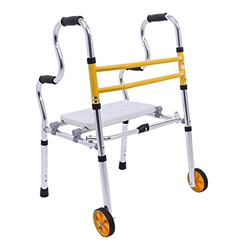 NAKEAH Gehhilfe, faltbarer Gehhilfe, höhenverstellbar, Rollator für ältere Menschen mit Behinderung (Größe A), Sehnsucht nach schneller