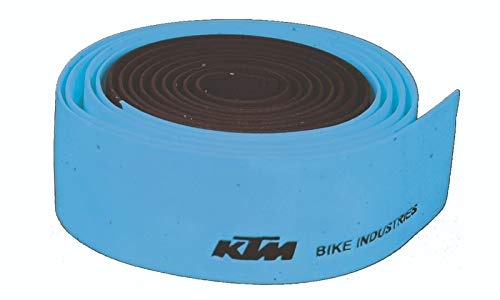 KTM Fahrrad Lenkerband - Team - 4m, aus Kork, schwarz blau