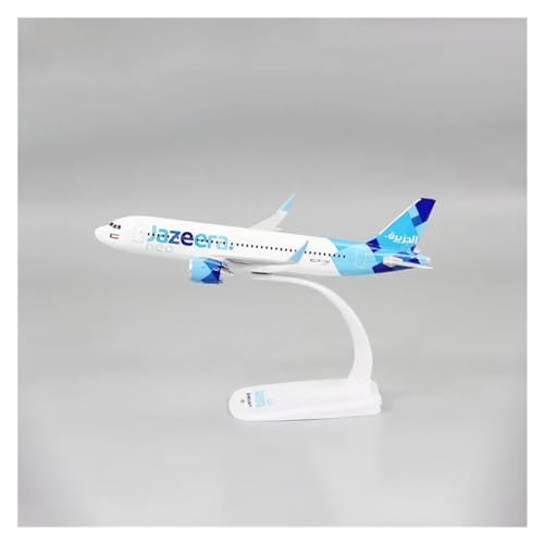 DIOTTI Aerobatic Flugzeug Maßstab 1:200 A320NEO Jazeera Airways ABS-Kunststoff Flugzeugmodell Spielzeug Flugzeug Flugzeug Modell Spielzeug