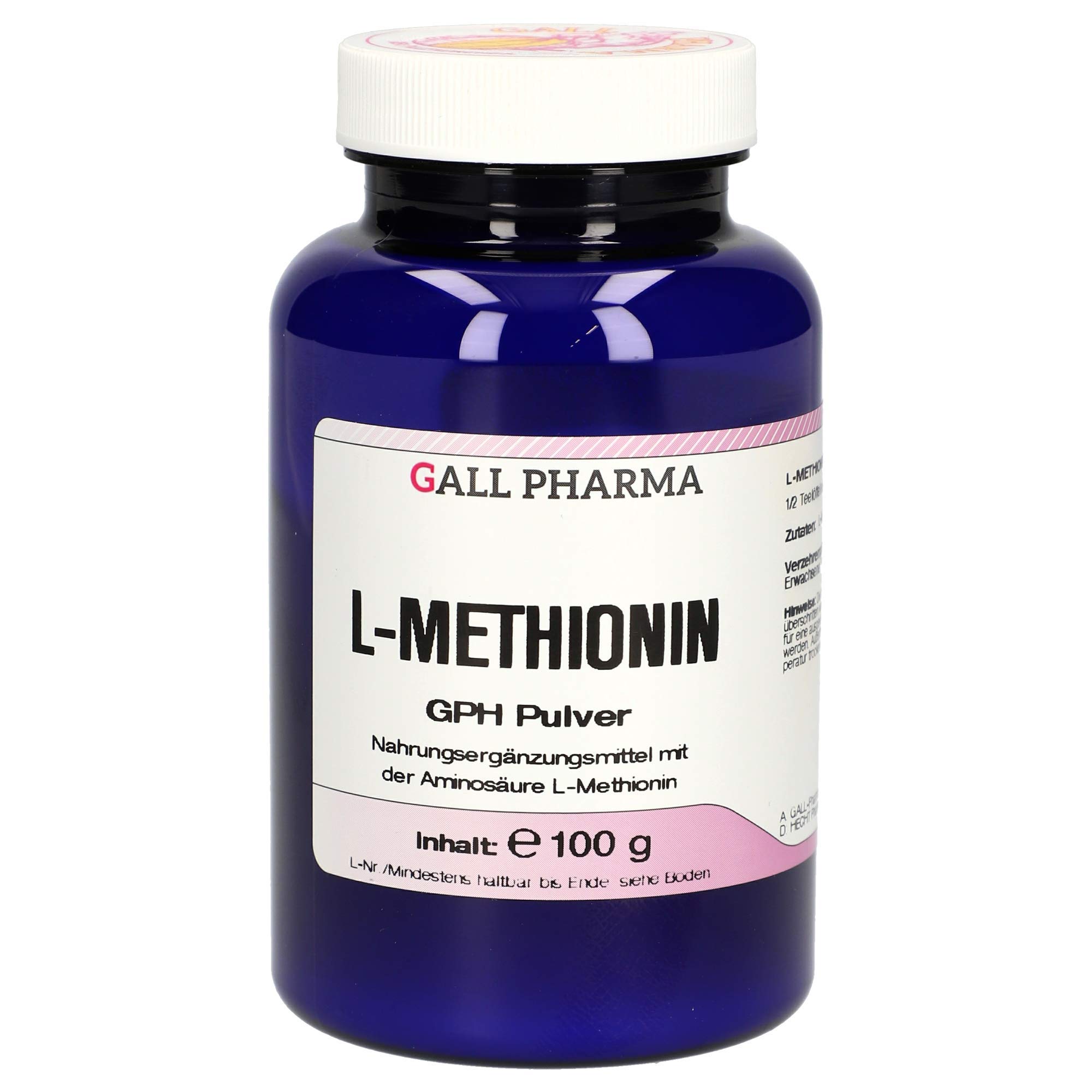 Gall Pharma L-Methionin GPH Pulver, 1er Pack (1 x 100 g)