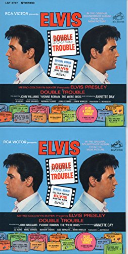 CD Elvis PRESLEY Double Trouble (1967) - Mini LP REPLICA - 12-track CARD SLEEVE