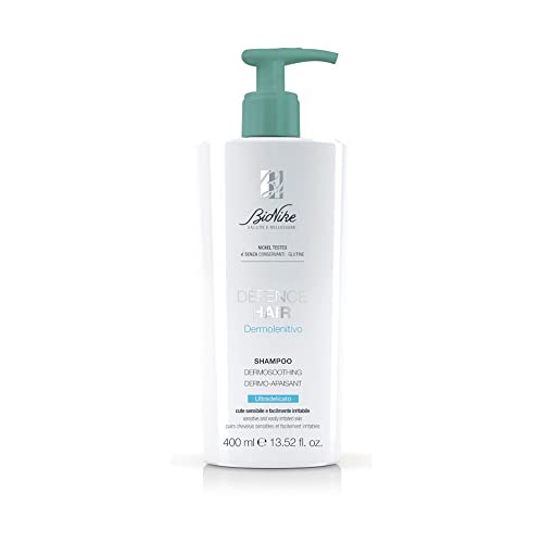 Bionike Defence Hair Dermolenitives Haar-Shampoo für empfindliche und reizende Haut, schützende und feuchtigkeitsspendende Wirkung, sanft, beruhigt und lindert Reizungen und Juckreiz, 400 ml