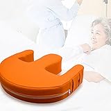 Anti-Dekubitus-Pflegekissen, U-Förmiges Kissen, Seitenkissen, Für Patienten Oder Ältere Menschen, Die Im Bett Liegen Und Sich Umdrehen, Orange