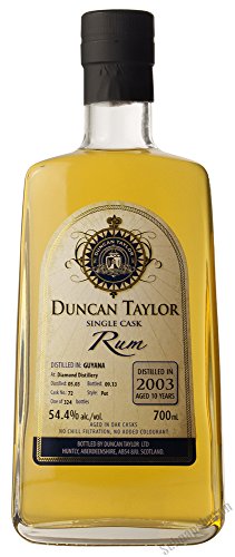 Duncan Taylor Guyana 2003 Single Cask Rum Pot Still 0,7l 54,4% Diamond Distillery no chill filtration no colourant