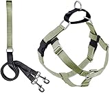2 Hounds Design 818557022372 No-Pull Dog Harness with LeashX-Large (1 Zoll Wide) XLTan