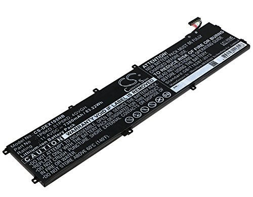 CS-DEX195NB Laptop Akkus 7300mAh Kompatibel mit [Dell] Precision 5510, XPS 15 9530, XPS 15 9550, XPS 15-9550-D1828T, XPS15 9550 Ersetzt 01P6KD, für 062MJV, für 1P6KD, für 4GVGH, für 62MJV, für M7R96,