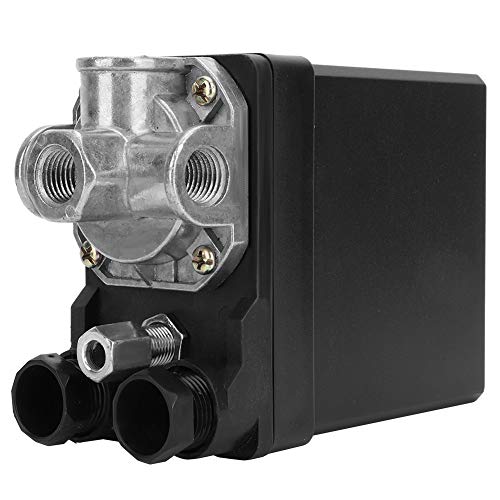 3-Phasen-4-Loch-Druckschalter, vertikales Druckschalter-Steuerventil G1/4"für pneumatischen Luftkompressor-Steuerschalter 380V