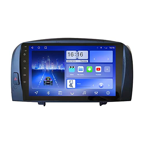 Android 10 Autoradio Autonavigation Stereo Multimedia Player GPS Radio 2.5D Touchscreen fürHYUNDAI Sonata 2004-2009