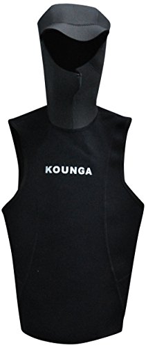 Kounga Jungen Neopren Built-in-Hood Surfen Top M schwarz