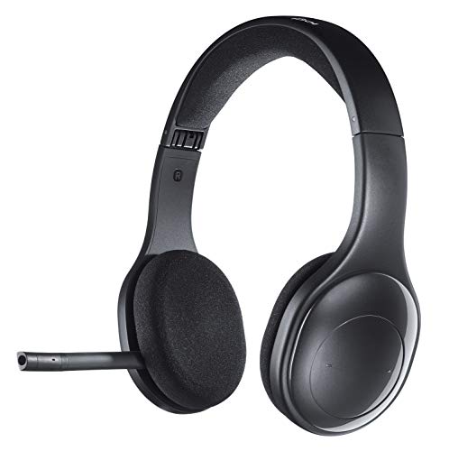 Logitech H800 Wireless Bluetooth Headset, Hi-Definition Stereo-Kopfhörer mit Noise-Cancelling Mikrofon, Bluetooth und Nano USB-Empfänger, Multi-Device, Lange Akkulaufzeit, PC/Mac/Tablet/Mobilgeräte