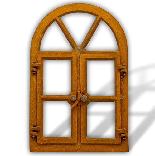 aubaho Stallfenster Fenster zum Öffnen Scheunenfenster Eisen Eisenfenster Antik-Stil
