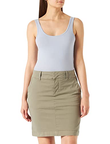 PART TWO Damen Sofinepw Sk Skirt Classic Fit Rock, Feather Gray, 36