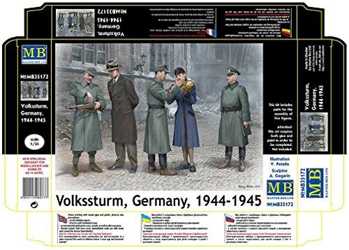 VOLKSSTURM 1944-1945 1/35 Master Box 35172