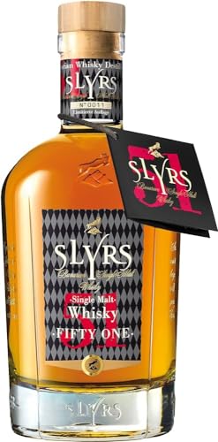 Slyrs fifty-one bavarian single malt whisky / 51 % vol. / 0,35 liter-flasche