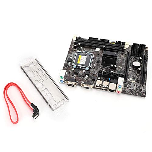 LGA775 Motherboard, DDR3 1066 / 1333MHz Computer Desktop Mainboard Integrierte Chipgrafik/Soundkarte/Netzwerkkarte Geeignet für Intel G41