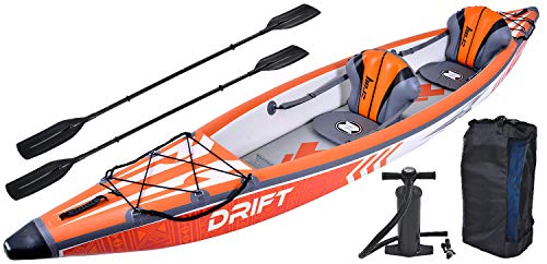 Wassersport ZRAY Drift KAJAK AIR Kajak Kayak Kanu Tourenkajak aufblasbar 426x81cm