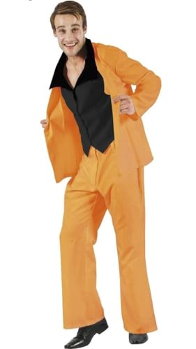 Zzcostumes Orange lustiges Kostüm für Mann