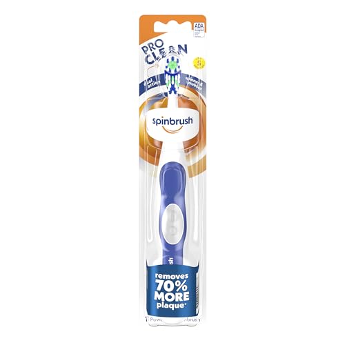 Spinbrush Proclean batteriebetriebene Zahnbürste, weich (Farben können variieren)
