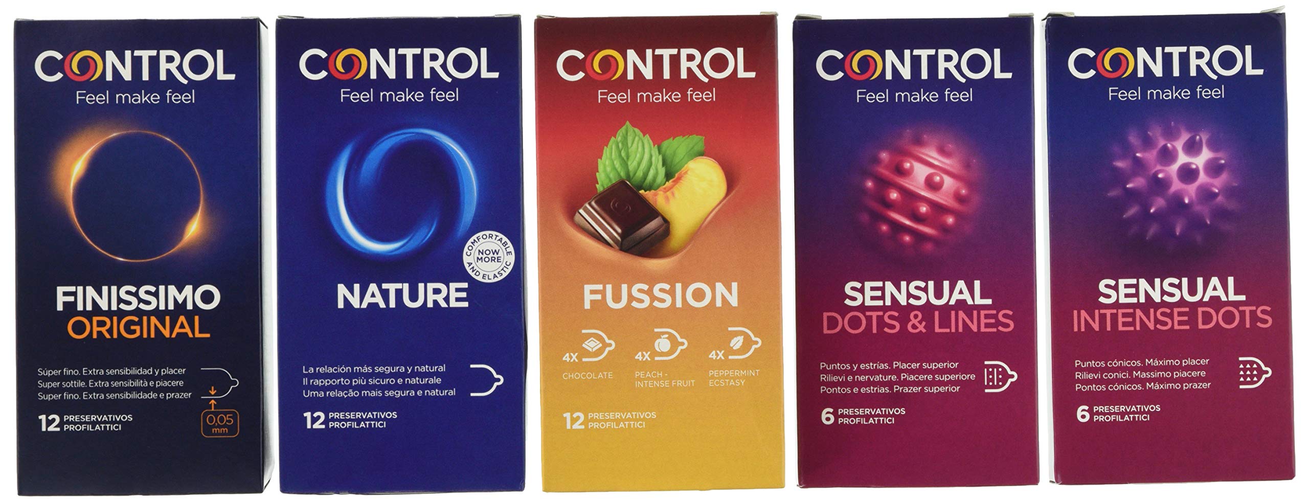 Control Pleasure Mix Kondome sortiert – 48 Kondome