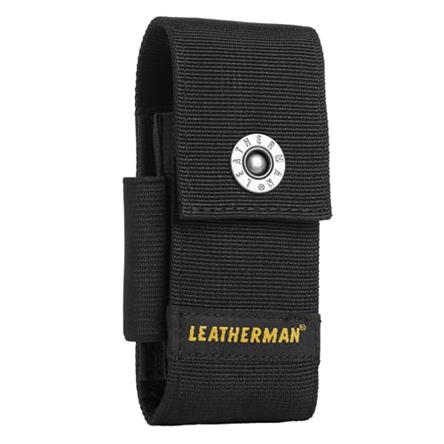 LEATHERMAN Nylon, tamaño M, con banda elástica lateral, 934932, Schwarz