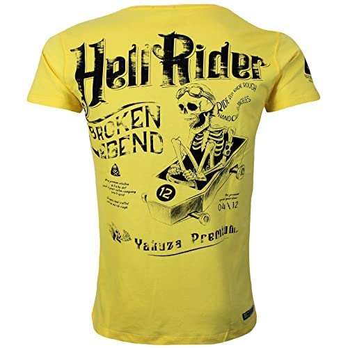 Yakuza Premium Herren T-Shirt 3410 gelb