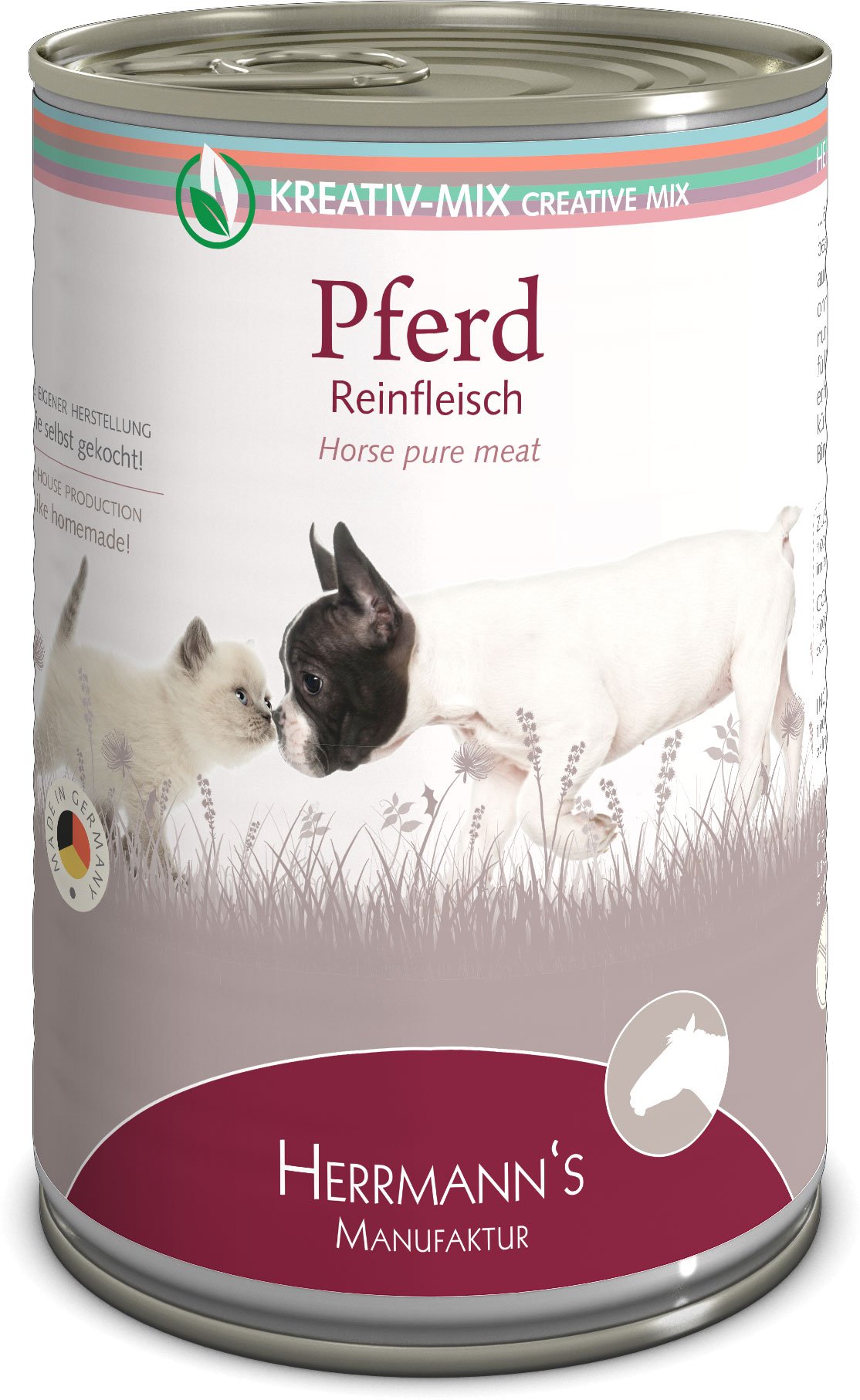 Herrmanns Pferd 100 Prozent, 12er Pack (12 x 400 g)